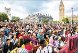راهپیمایی گسترده مردم انگلیس علیه تغییر نظام سلامت این کشور